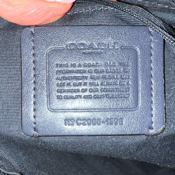 Coach colorblock Leather Shoulder Bag - Picture 9 of 13